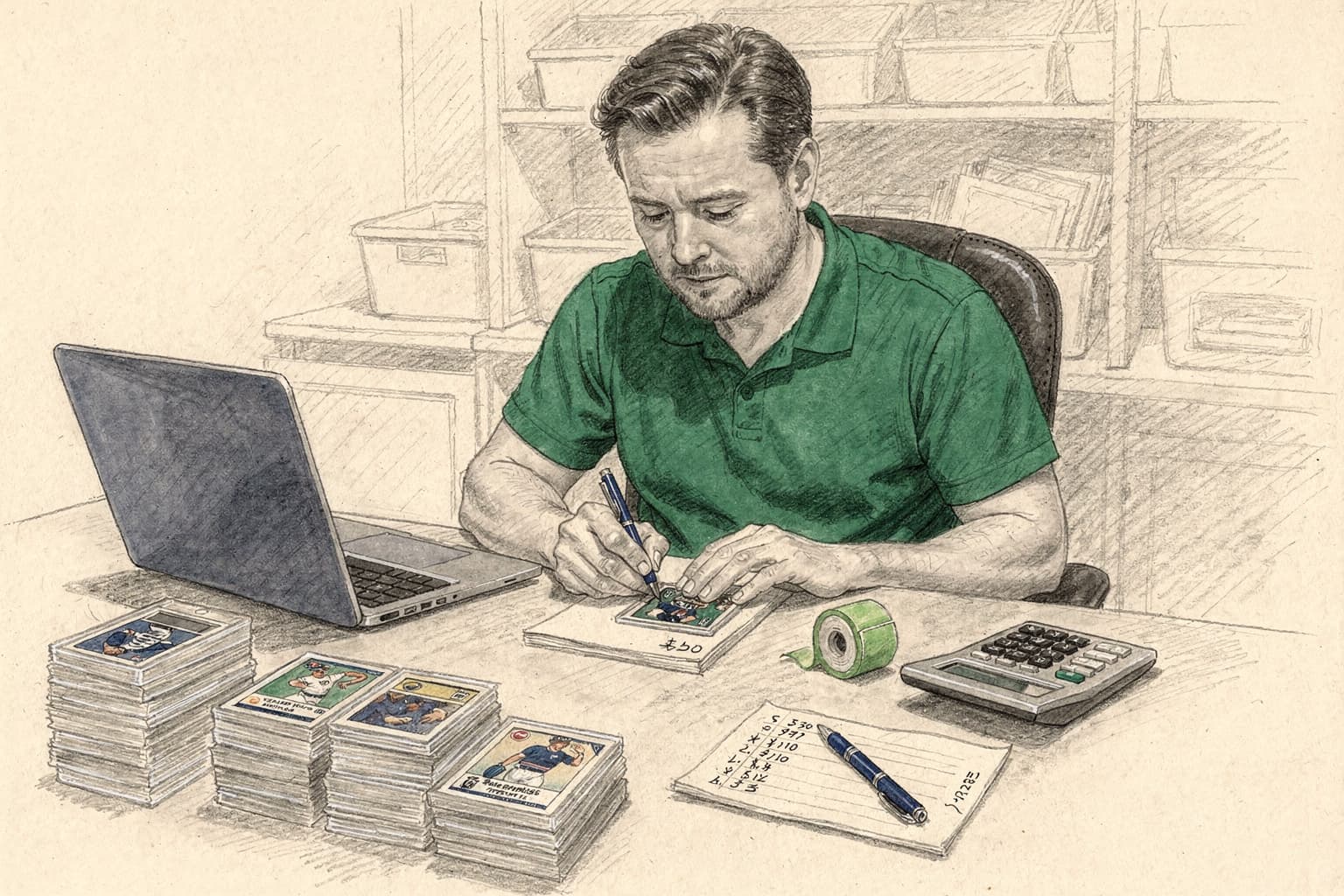 How to Price Sports Cards for Resale: A Dealer's Margin Guide