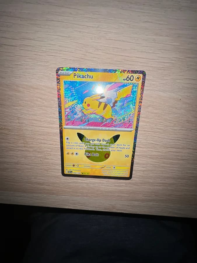 Pikachu: Front tilted up