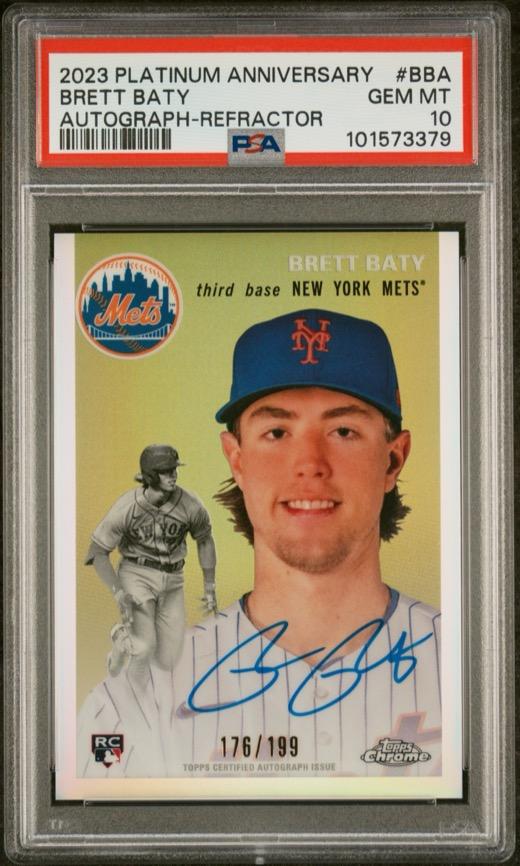 Graded sports card slab