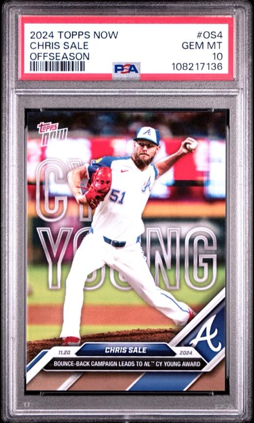 Graded sports card slab