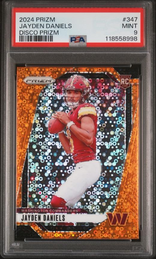 Graded sports card slab