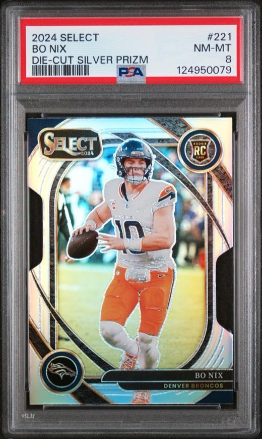 Graded sports card slab